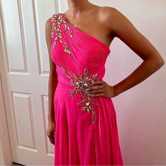 CASSANDRA STONE BY MAC DUGGAL OFF Shoulder Dress - Picture 4 of 16